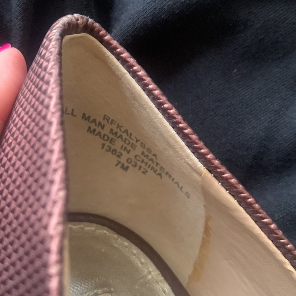 RACHEL Rachel Roy Burgundy Prism Design Platform Heels NWOT or BOX | Size: 7 - Picture 14 of 16